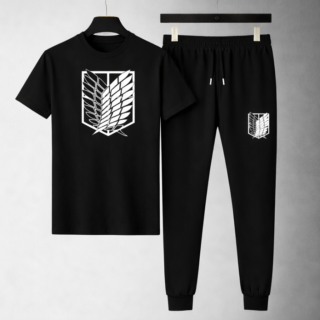 Trendy Mash T-Shirt Trouser Combo