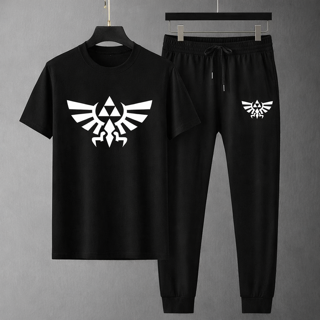Trendy Mash T-Shirt Trouser Combo